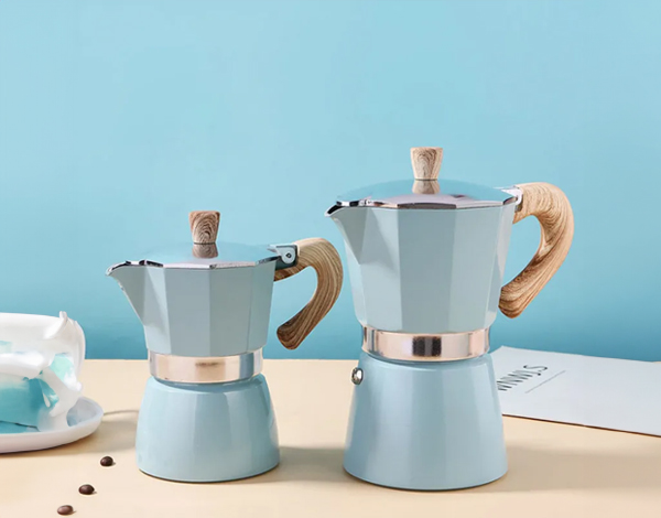 3 Cup Moka Pot [Mavi]